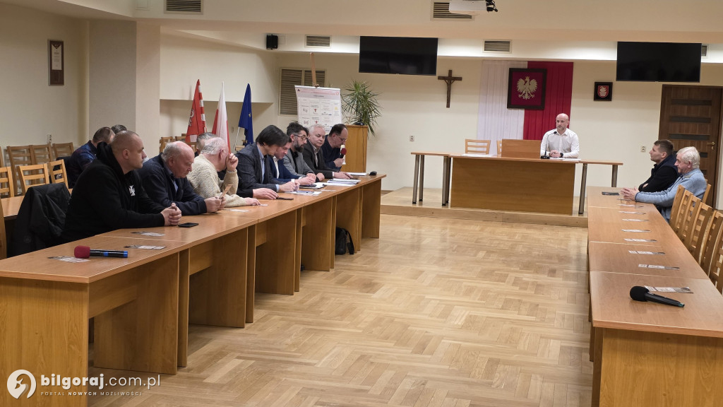Zebranie Rady Osiedla Sitarska-Kępy w Biłgoraju
