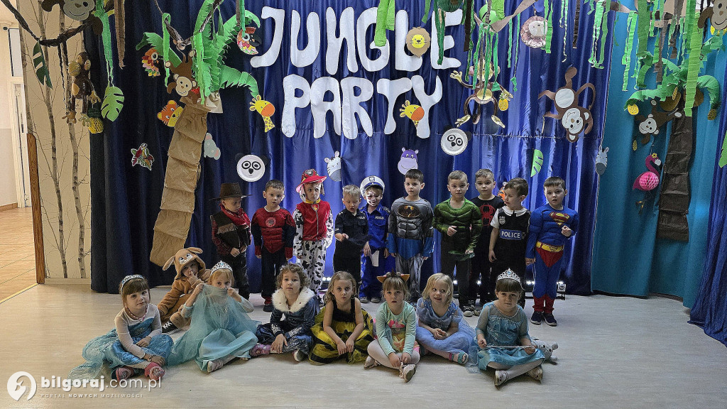 Piraci, księżniczki i superbohaterowie opanowali parkiet w Przedszkolu nr 2