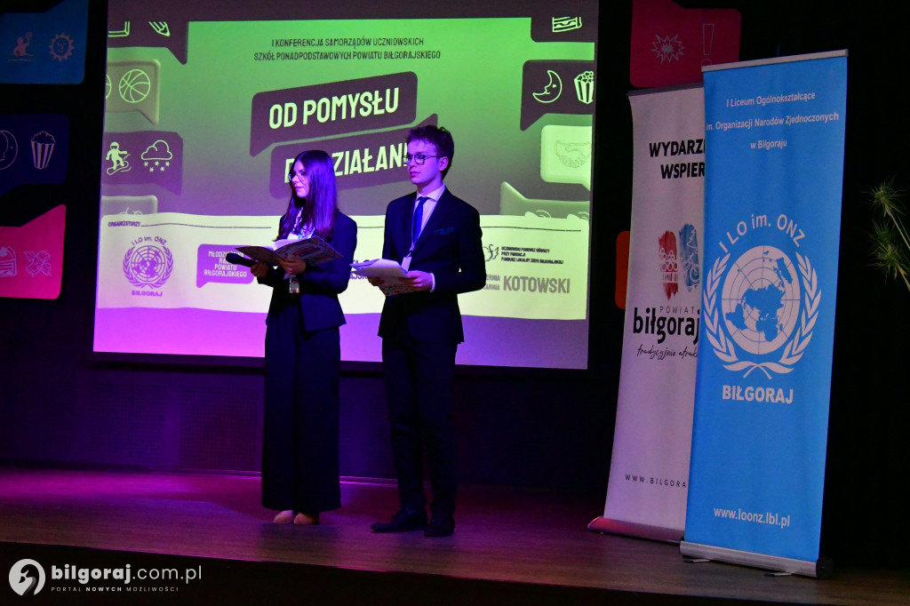 I Konferencja Samorządów Uczniowskich w Biłgoraju