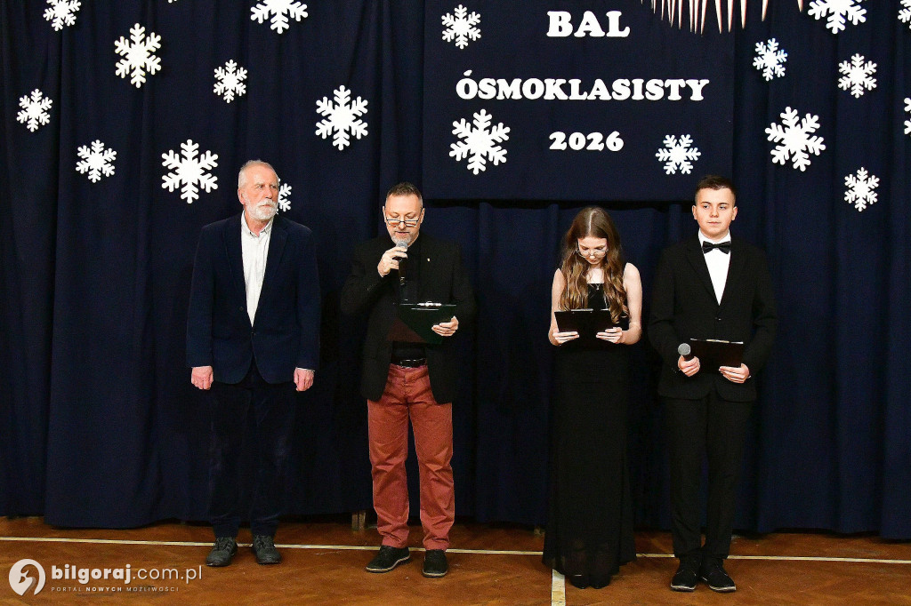 Bal ósmoklasistów w Szkole Podstawowej Nr 1 w Biłgoraju