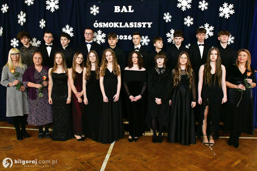 Bal ósmoklasistów w Szkole Podstawowej Nr 1 w Biłgoraju