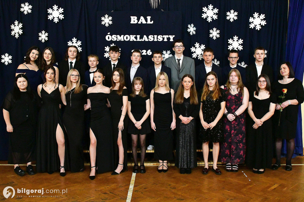 Bal ósmoklasistów w Szkole Podstawowej Nr 1 w Biłgoraju