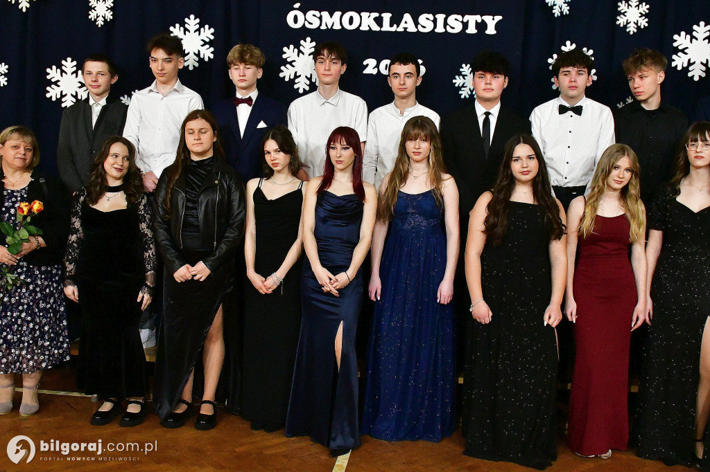 Bal ósmoklasistów w Szkole Podstawowej Nr 1 w Biłgoraju