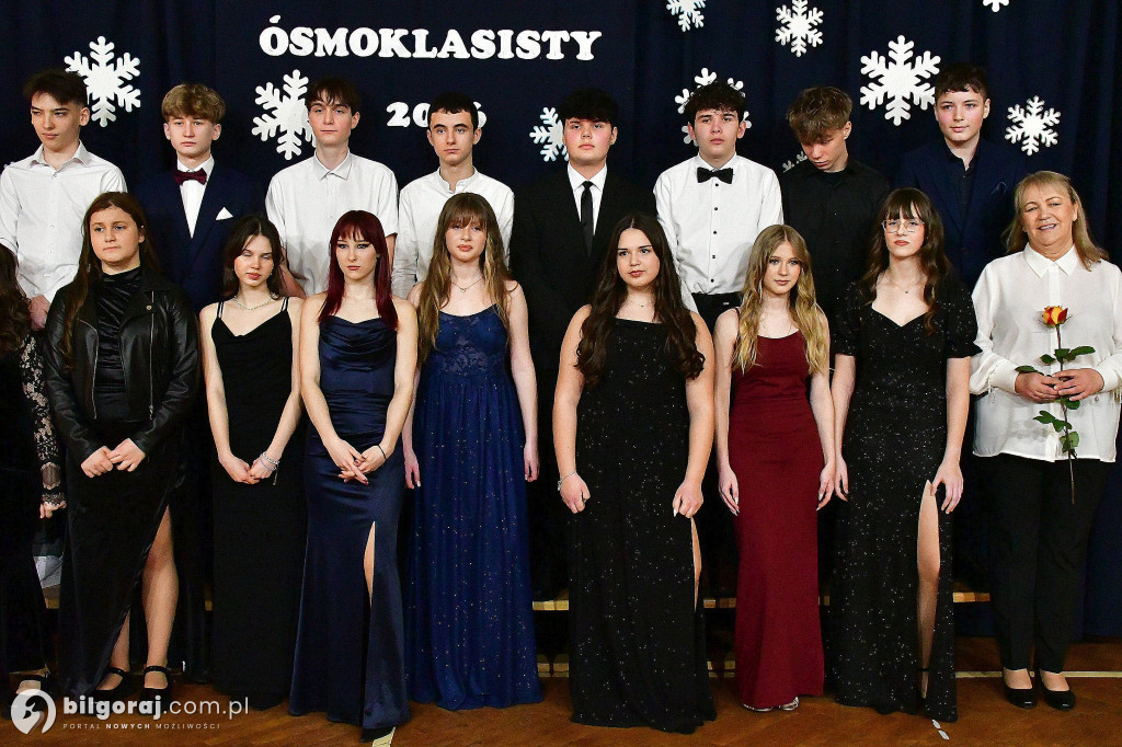 Bal ósmoklasistów w Szkole Podstawowej Nr 1 w Biłgoraju