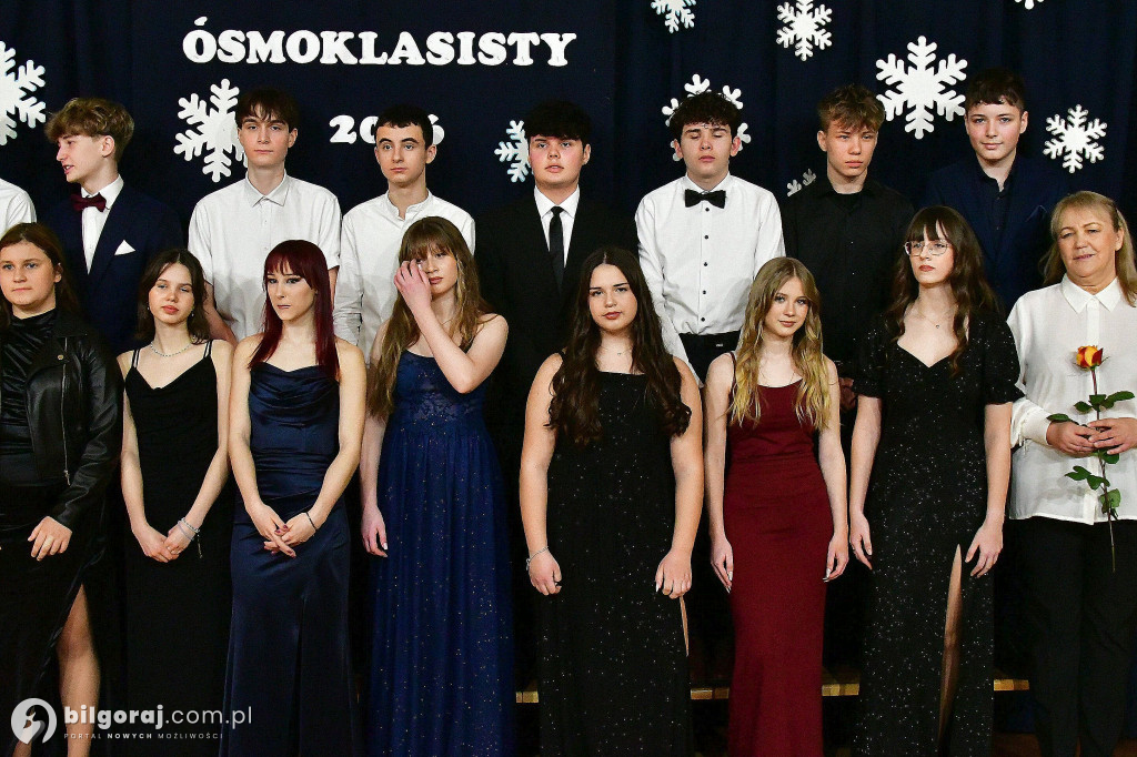 Bal ósmoklasistów w Szkole Podstawowej Nr 1 w Biłgoraju