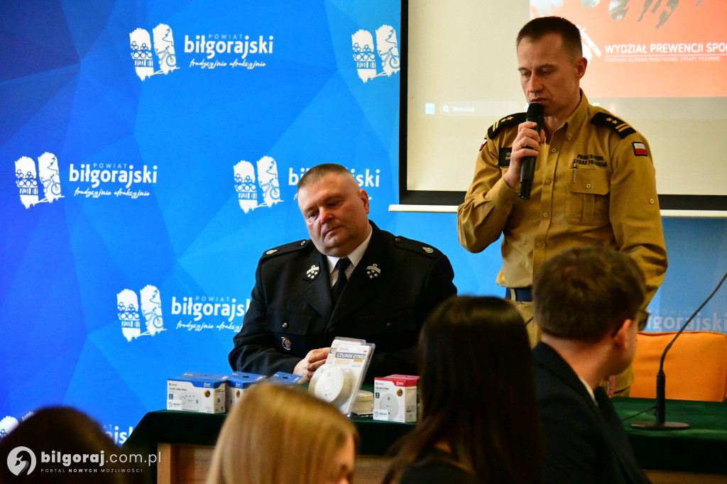 Czujka na straży bezpieczeństwa. Powiat Biłgorajski dba o życie mieszkańców