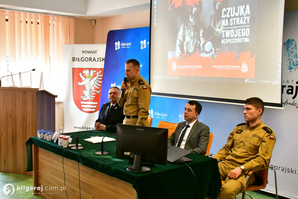 Czujka na straży bezpieczeństwa. Powiat Biłgorajski dba o życie mieszkańców
