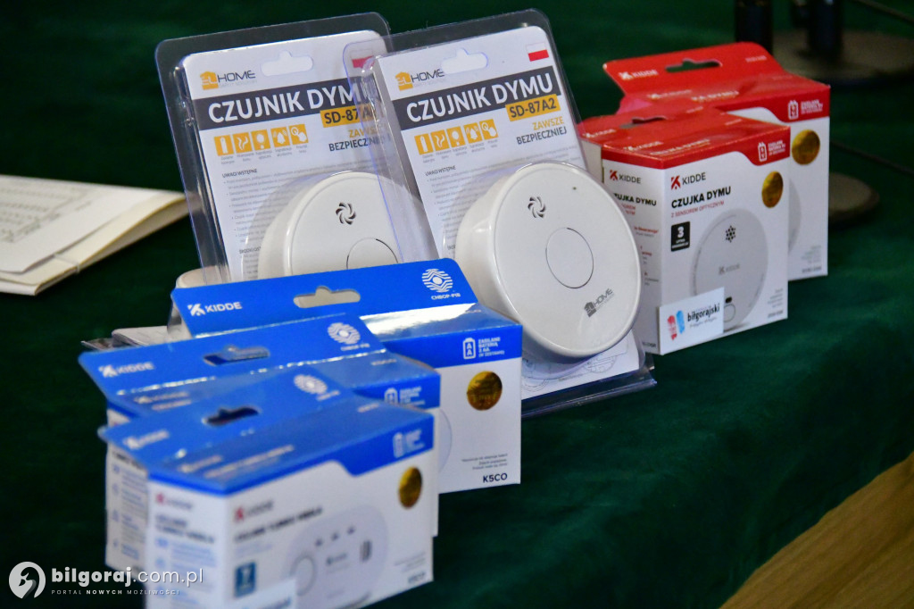 Czujka na straży bezpieczeństwa. Powiat Biłgorajski dba o życie mieszkańców