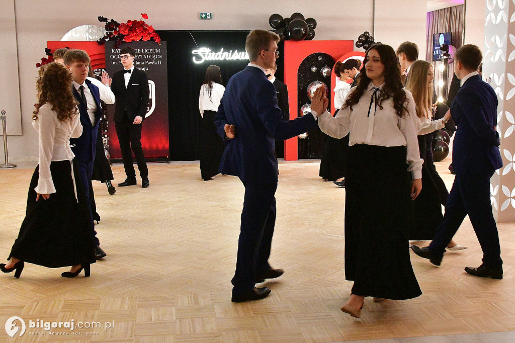 Wyjątkowa studniówka w biłgorajskim Katoliku