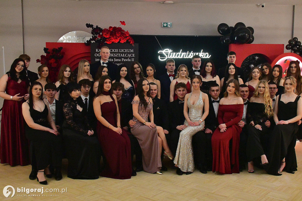 Wyjątkowa studniówka w biłgorajskim Katoliku