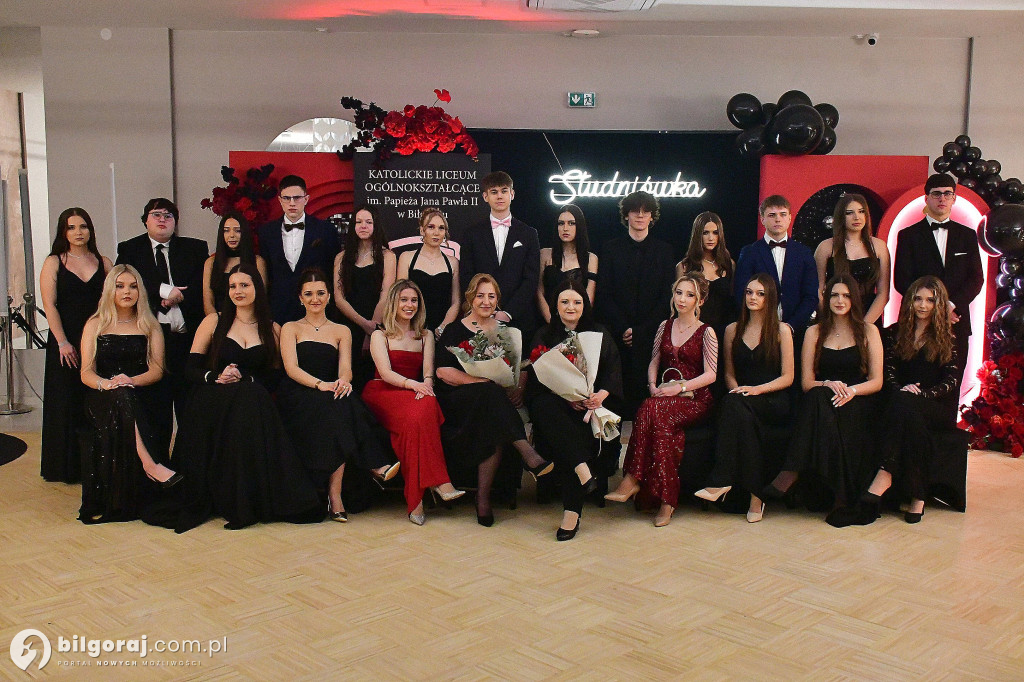 Wyjątkowa studniówka w biłgorajskim Katoliku