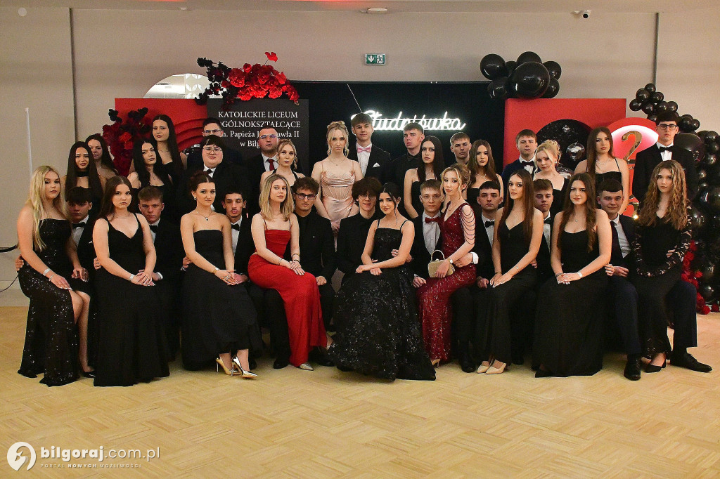 Wyjątkowa studniówka w biłgorajskim Katoliku