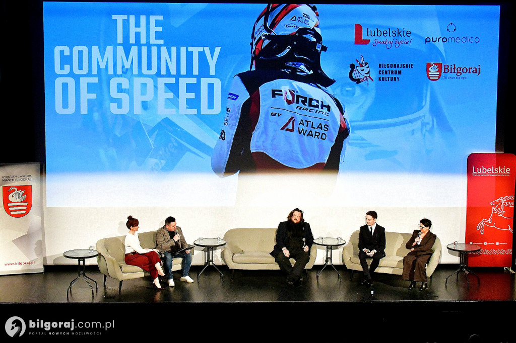 Biłgoraj na mapie motorsportu: Karol Kręt i serial The Community of Speed – Porsche