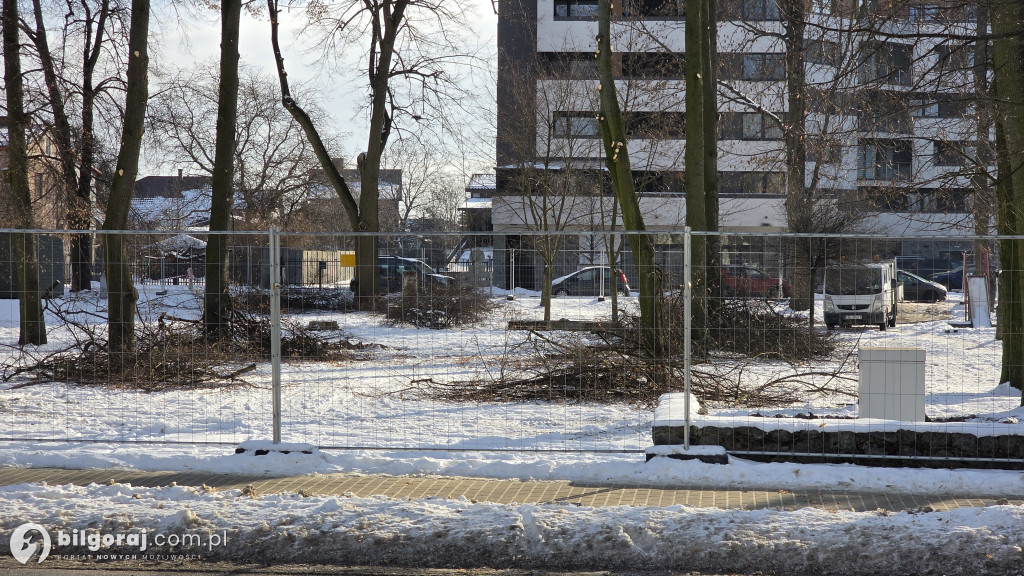 Trwa rewitalizacja Skweru Saskiego