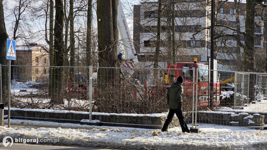 Trwa rewitalizacja Skweru Saskiego