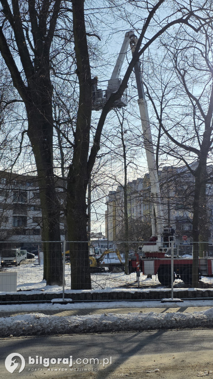 Trwa rewitalizacja Skweru Saskiego