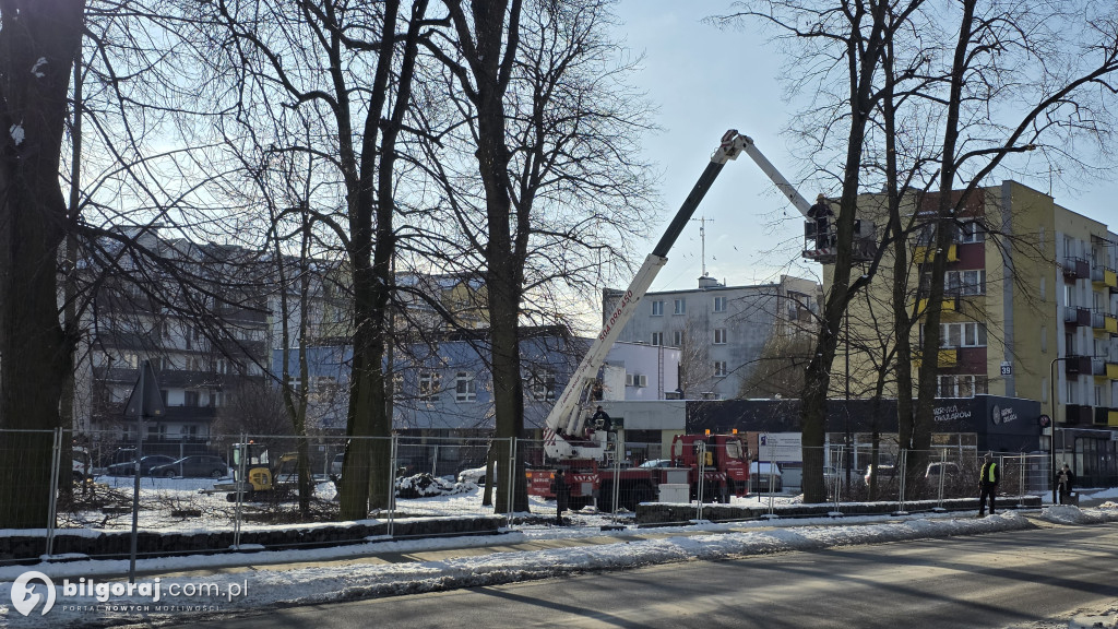 Trwa rewitalizacja Skweru Saskiego