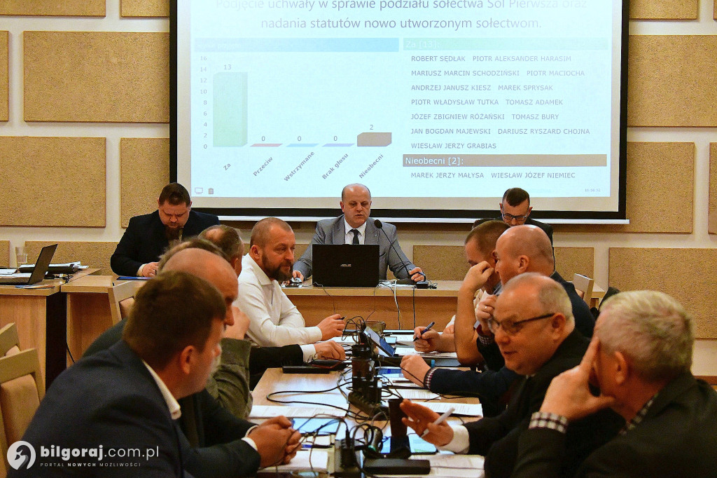 Rada Gminy Biłgoraj zdecydowała, będzie sołectwo Kolonia Sól