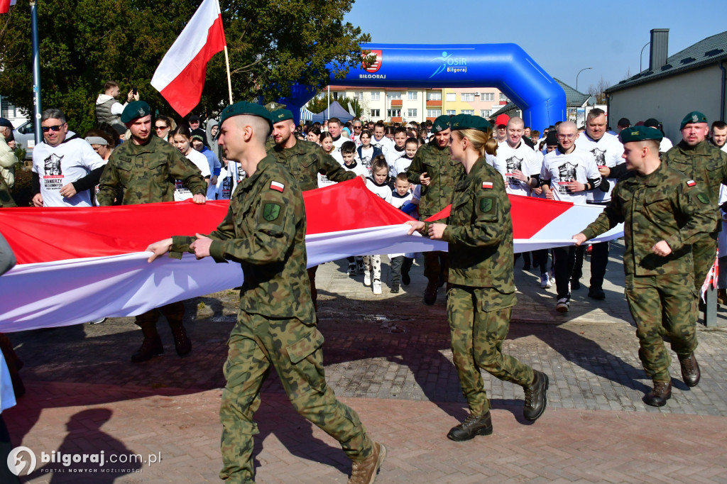 Prawda, która wygrywa z zapomnieniem. Relacja z Biłgorajskiego Biegu Pamięci Żołnierzy Wyklętych