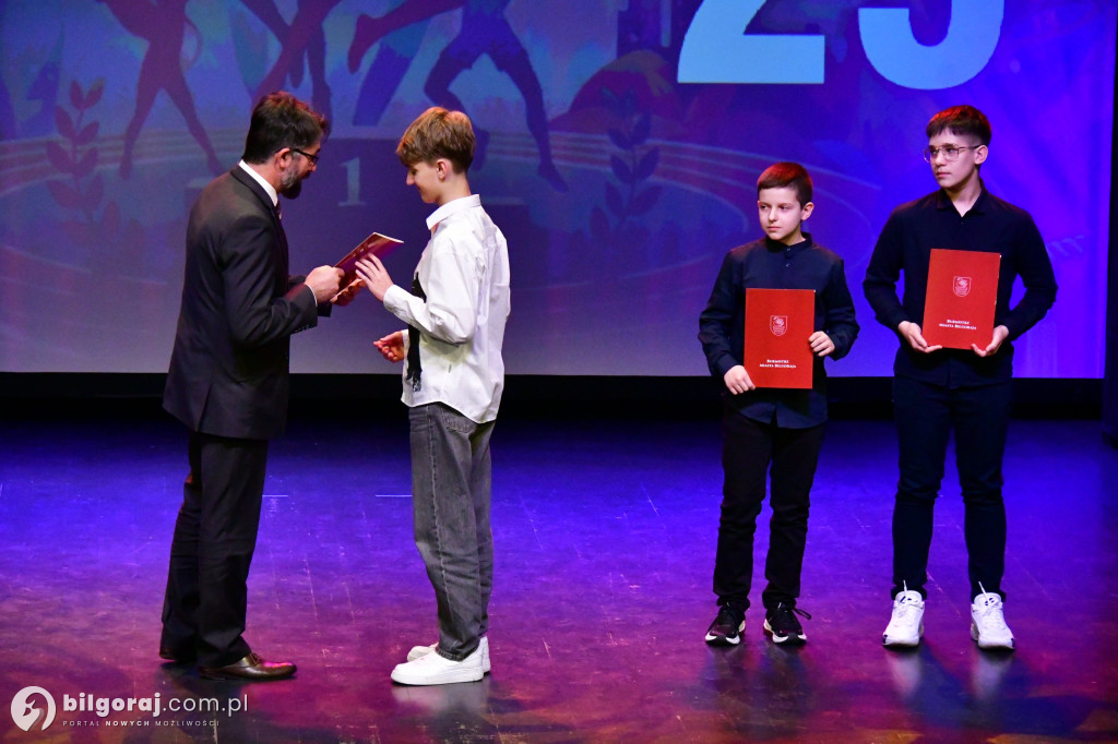 Władze Biłgoraja doceniły sportowców