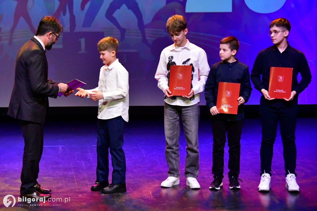 Władze Biłgoraja doceniły sportowców