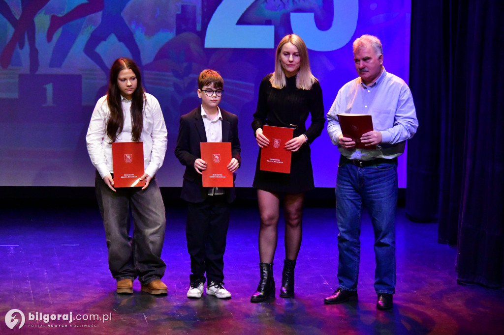 Władze Biłgoraja doceniły sportowców