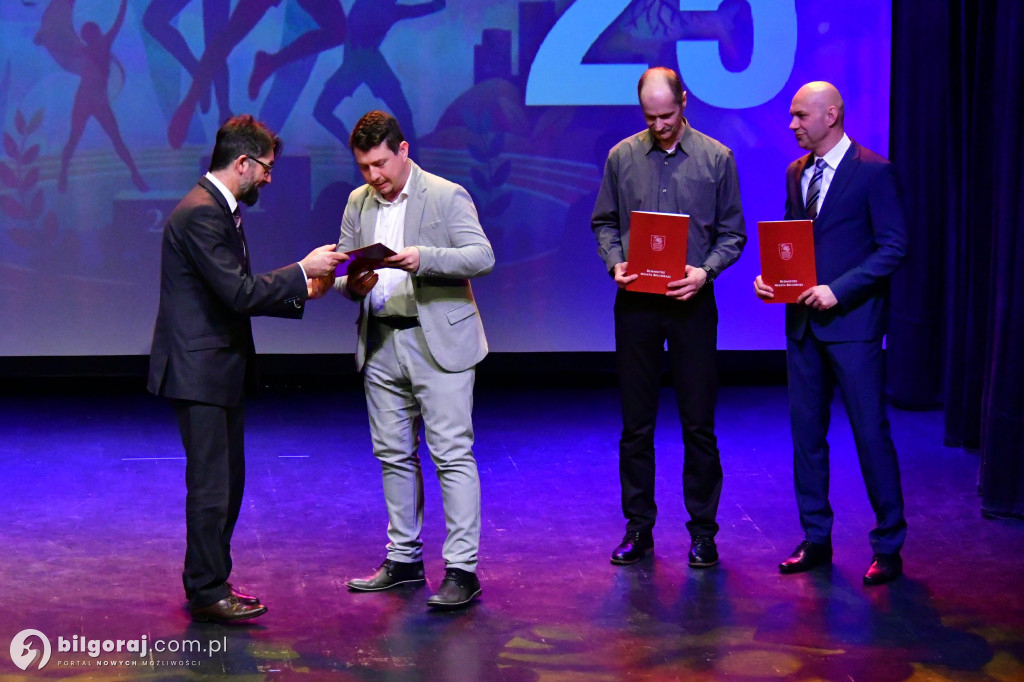 Władze Biłgoraja doceniły sportowców