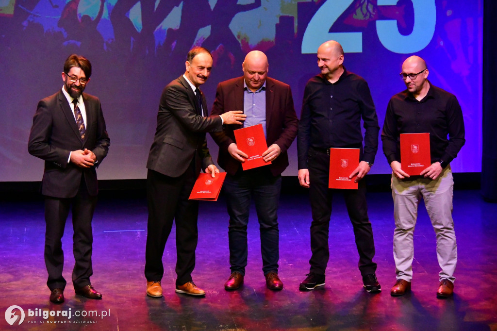 Władze Biłgoraja doceniły sportowców