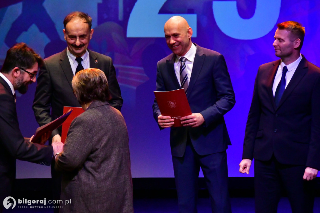 Władze Biłgoraja doceniły sportowców