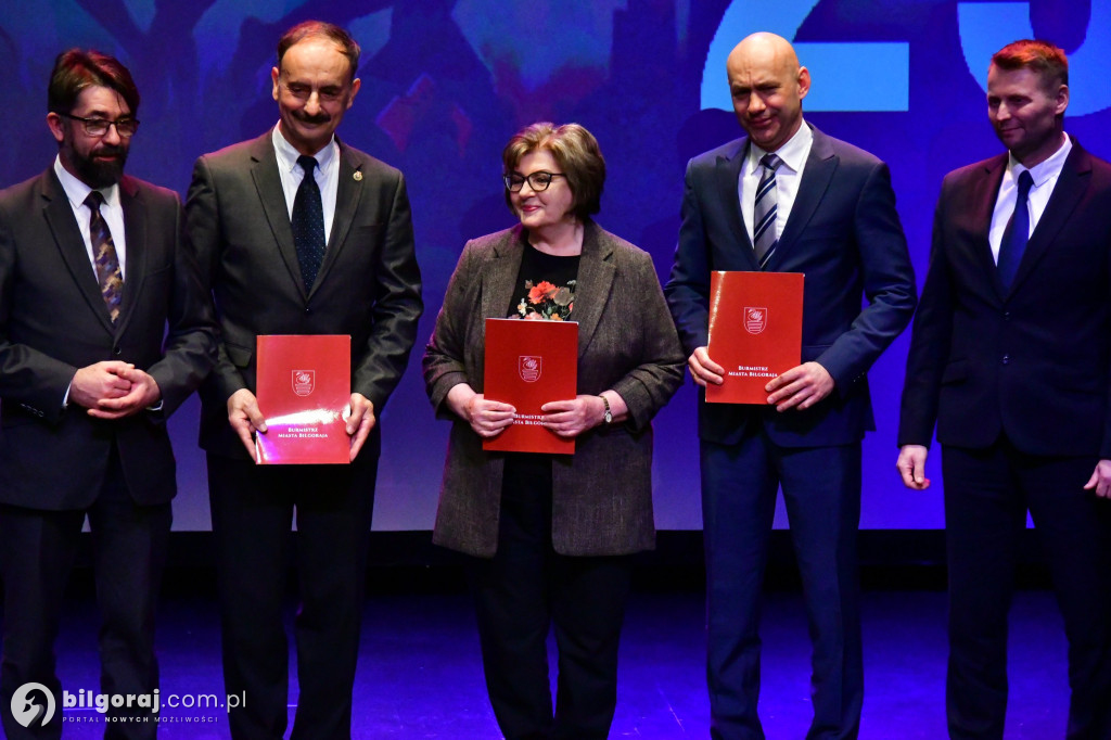 Władze Biłgoraja doceniły sportowców