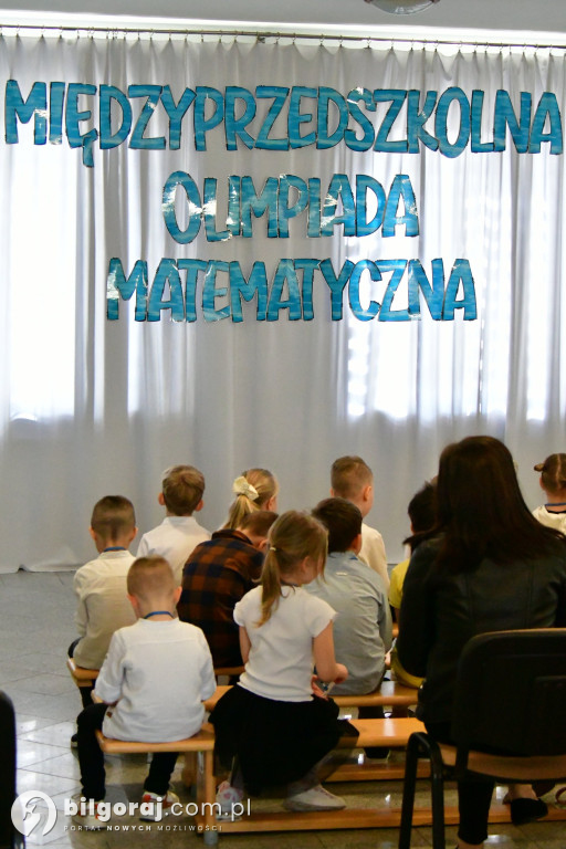 Liczydła w ruch! X Międzyprzedszkolna Olimpiada Matematyczna w Biłgoraju