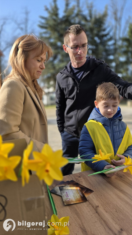 Żonkile nadziei w Biłgoraju. Wsparcie dla Hospicjum Santa Galla