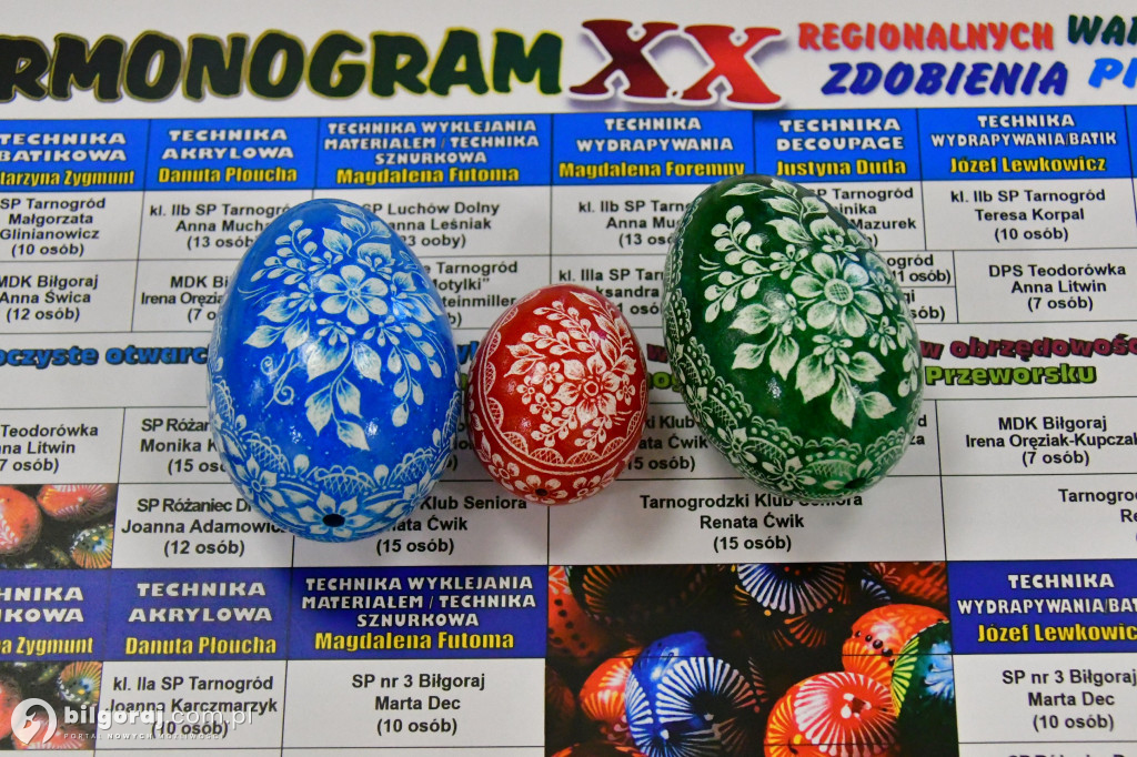 Jubileuszowe warsztaty w Tarnogrodzie. 20 lat pielęgnowania tradycji pisankarskich