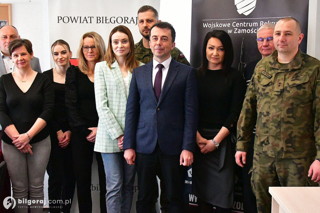 Kwalifikacja wojskowa w Biłgoraju rozpoczęta. Rocznik 2007 staje przed komisją