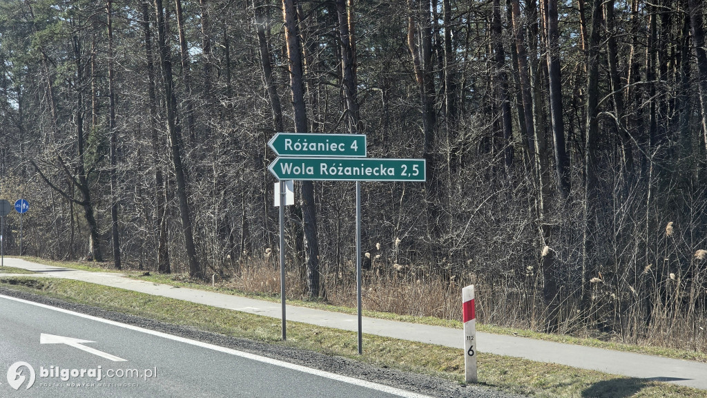 Wiosna. Kontynuowane są prace inwestycyjne na drodze powiatowej