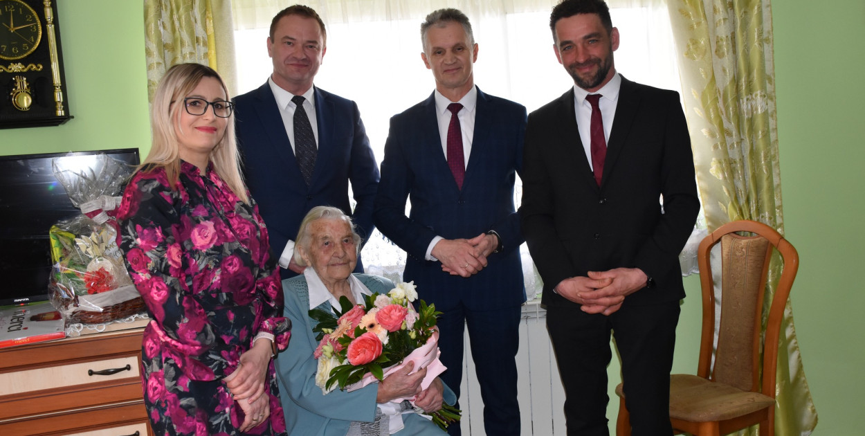 Jubileusz 100-lecia mieszkanki gminy Potok Górny