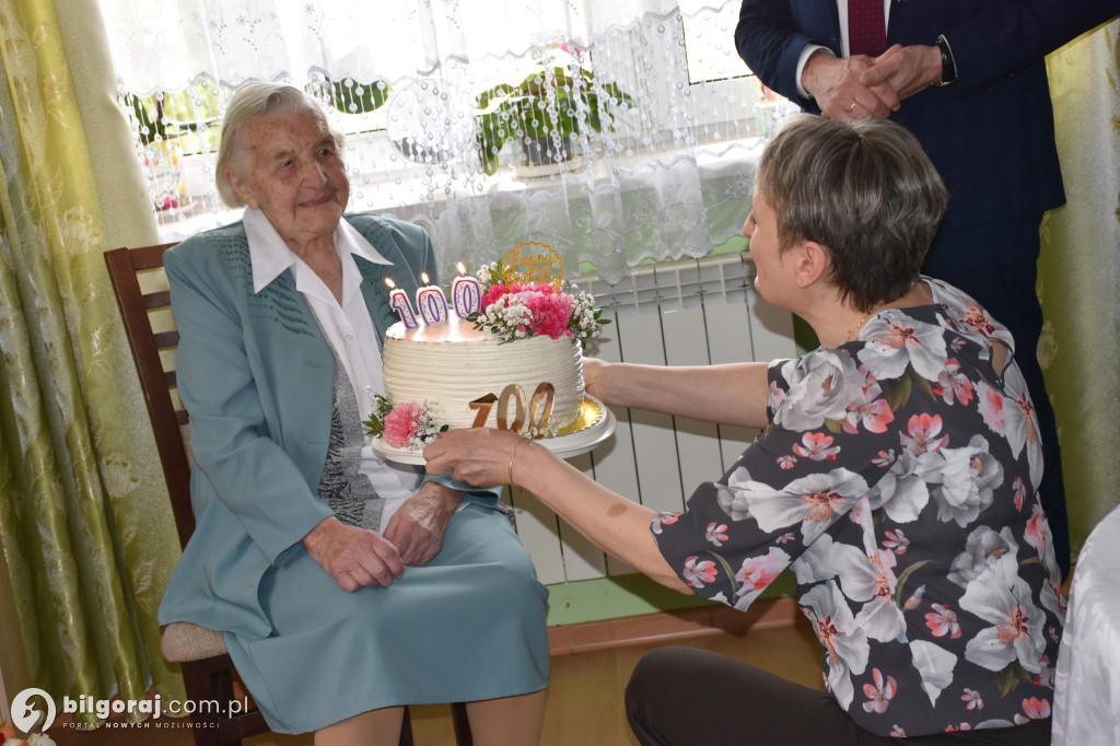 Jubileusz 100-lecia mieszkanki gminy Potok Górny