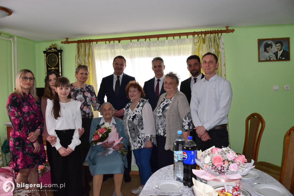Jubileusz 100-lecia mieszkanki gminy Potok Górny
