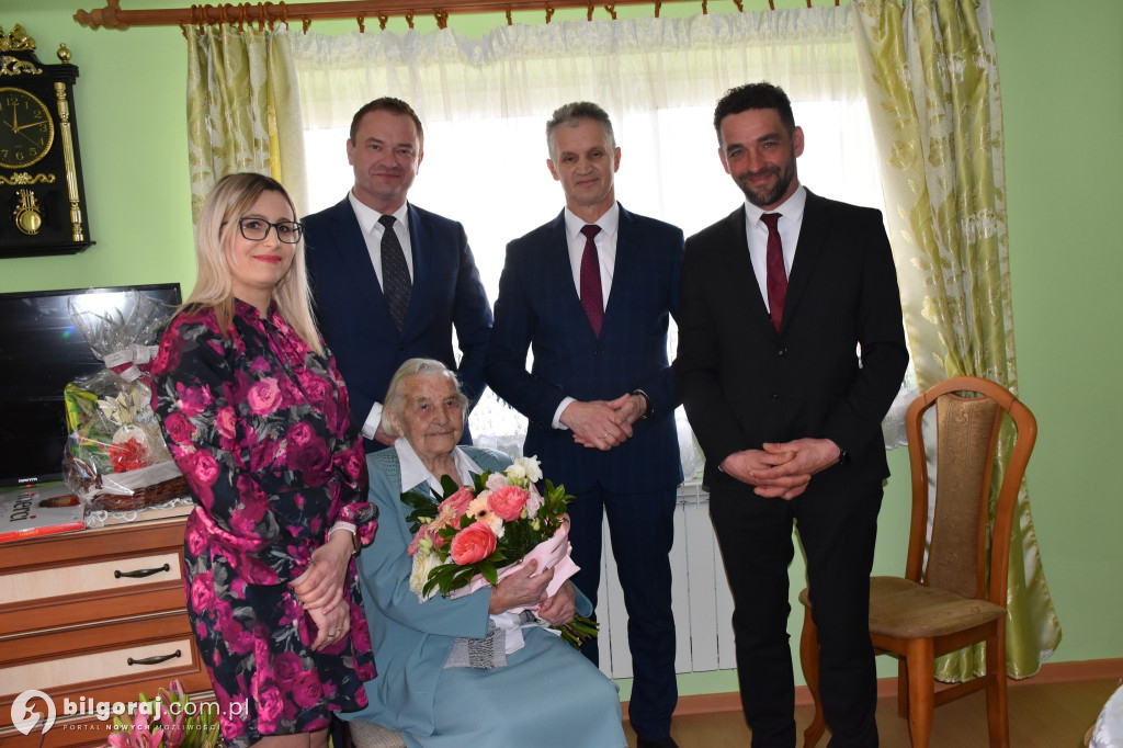 Jubileusz 100-lecia mieszkanki gminy Potok Górny