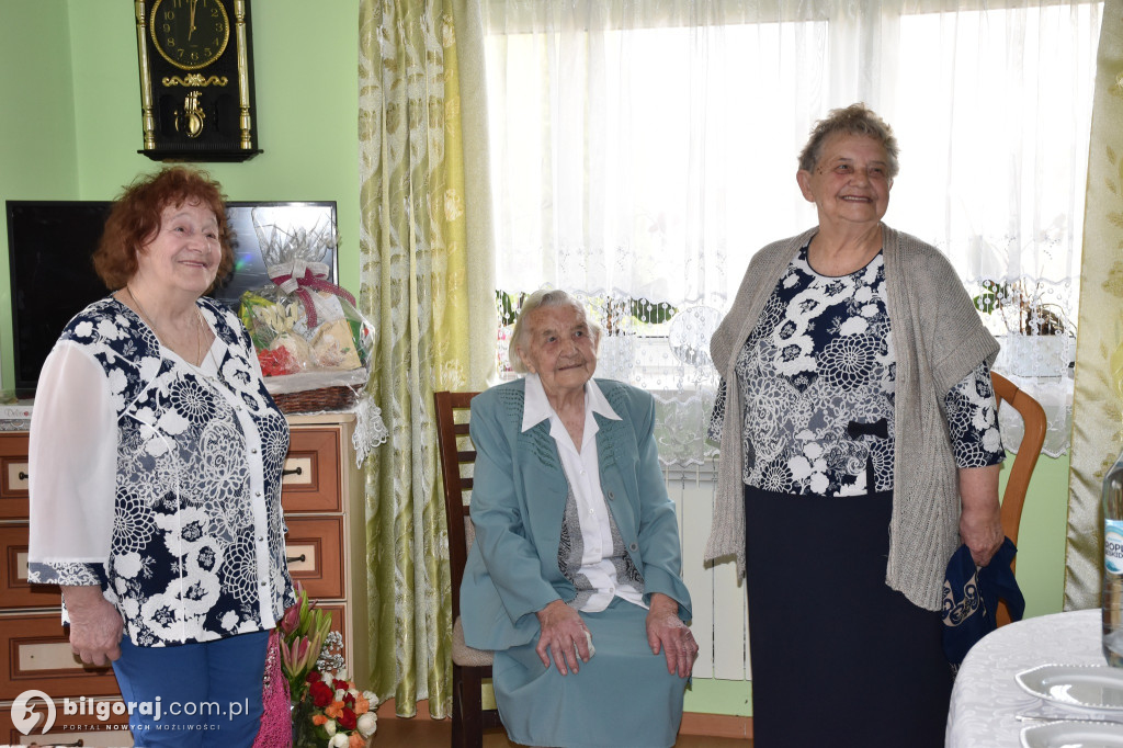 Jubileusz 100-lecia mieszkanki gminy Potok Górny