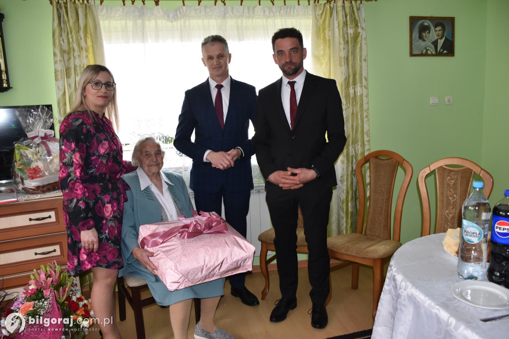 Jubileusz 100-lecia mieszkanki gminy Potok Górny
