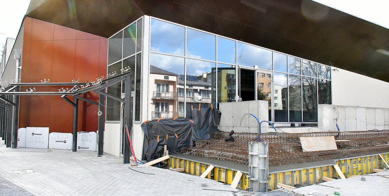 Zaglądamy na plac budowy biłgorajskiej pływalni