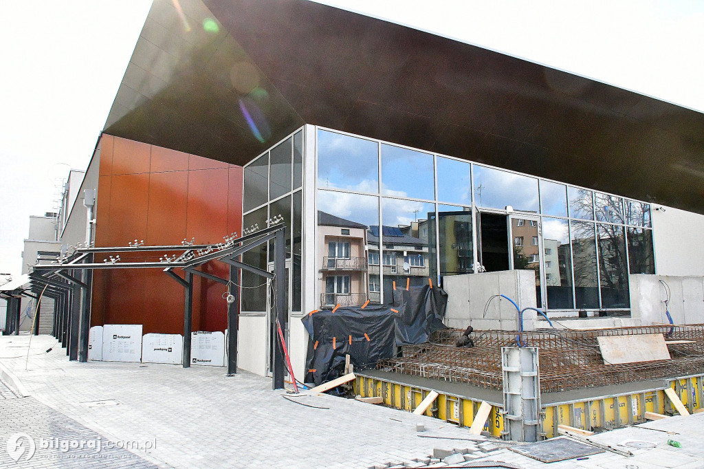 Zaglądamy na plac budowy biłgorajskiej pływalni