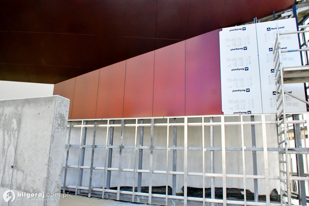 Zaglądamy na plac budowy biłgorajskiej pływalni