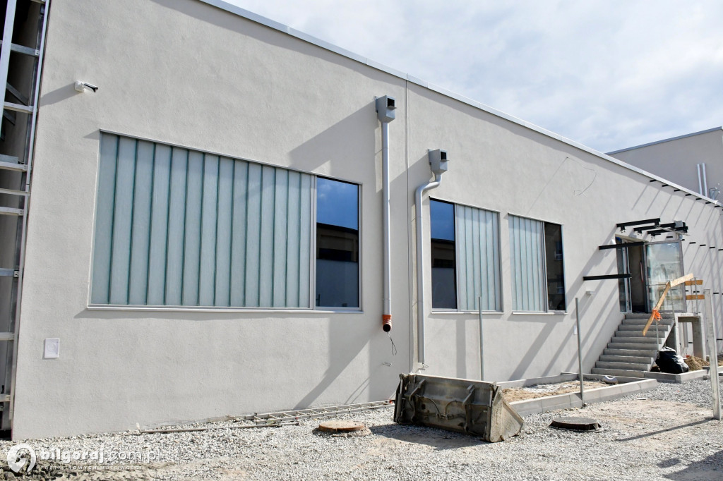 Zaglądamy na plac budowy biłgorajskiej pływalni