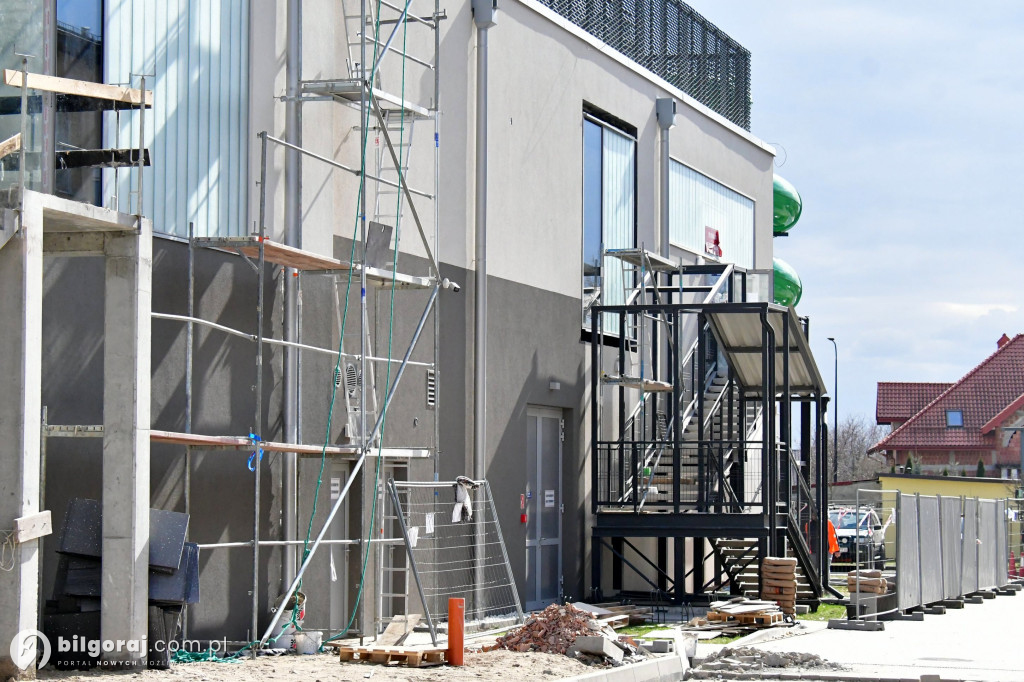 Zaglądamy na plac budowy biłgorajskiej pływalni