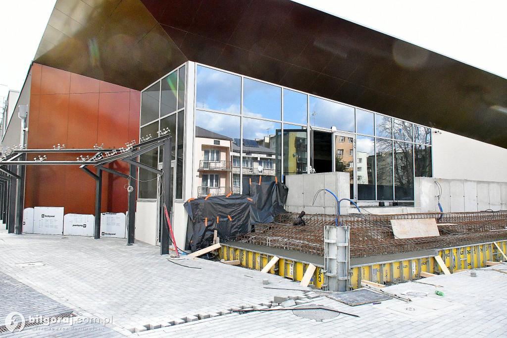 Zaglądamy na plac budowy biłgorajskiej pływalni