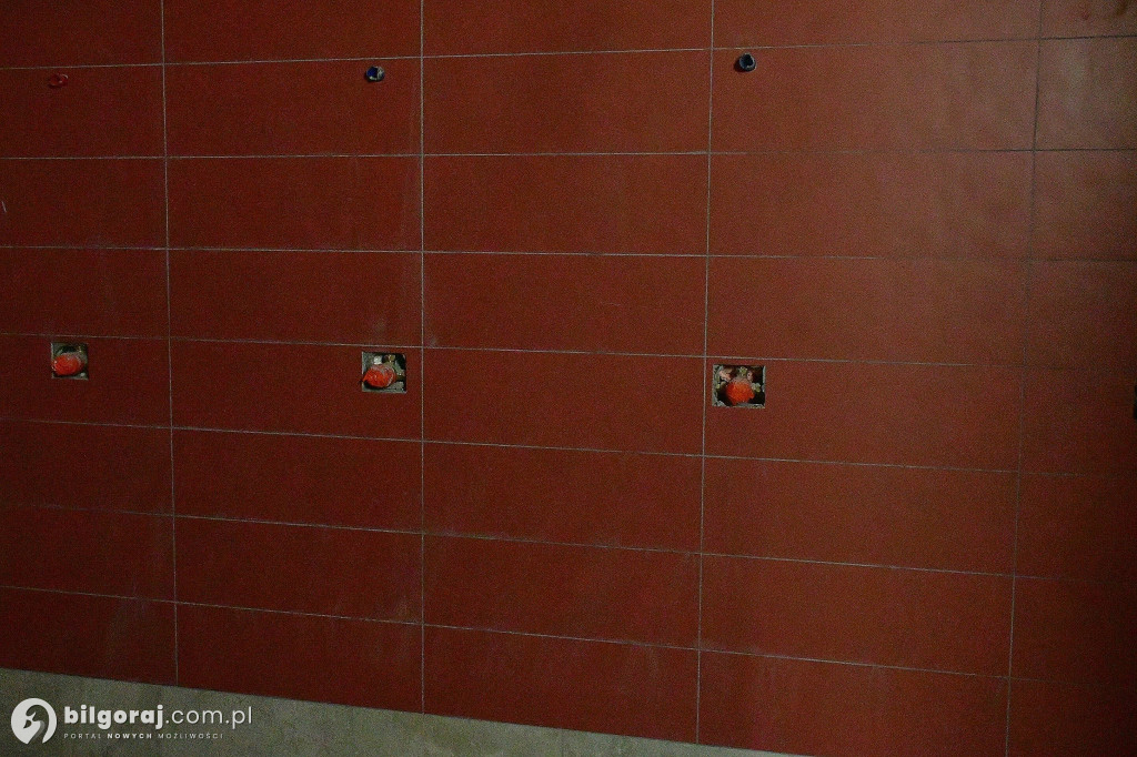 Zaglądamy na plac budowy biłgorajskiej pływalni