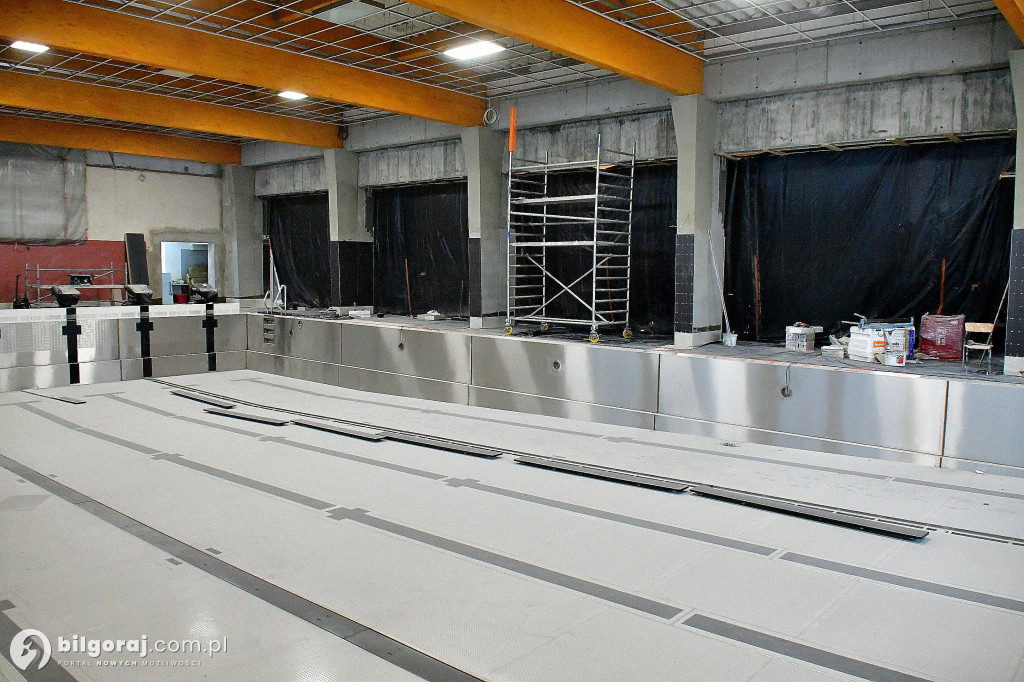 Zaglądamy na plac budowy biłgorajskiej pływalni