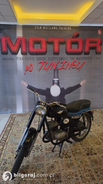 Wielki powrót legendy. Motór po tuningu zachwycił biłgorajską publiczność